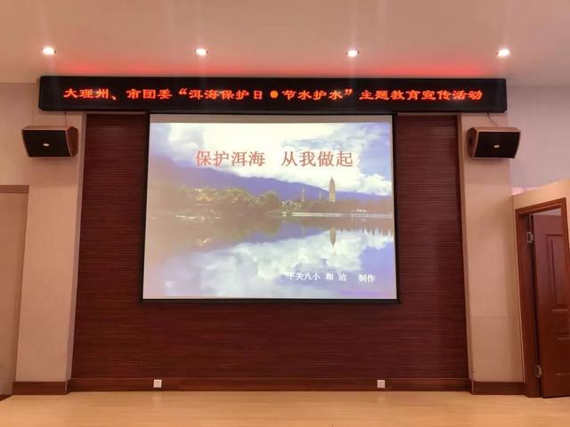云团·州市丨共青团大理州委开展“节水护水保护洱海”主题宣传教育活动