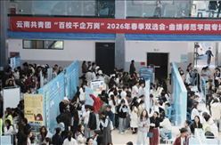 曲靖师范学院举办云南共青团“百校千企万岗”2026年春季专场双选会
